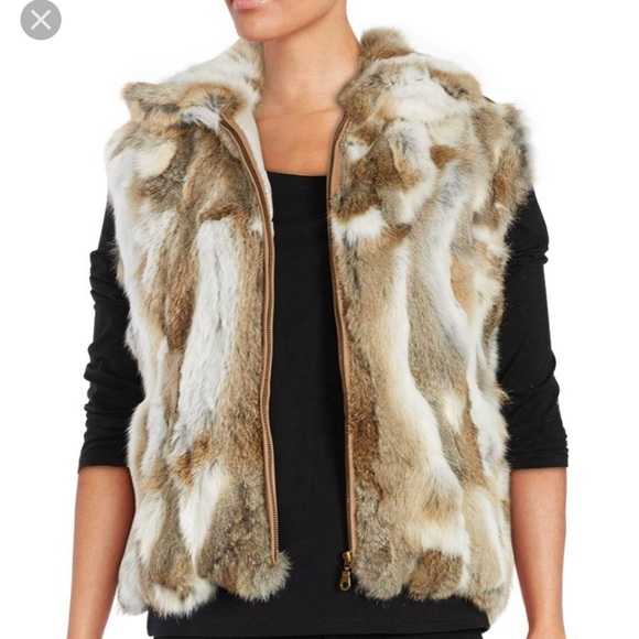 Rabbit Fur Vest 